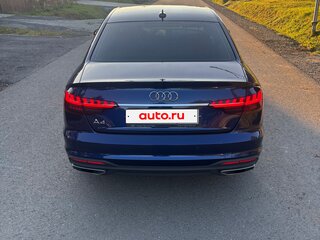 2021 Audi A4 35 TFSI V (B9) Рестайлинг, синий, 3090000 рублей, вид 3