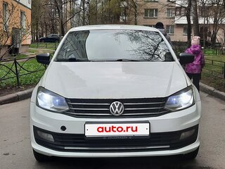 2020 Volkswagen Polo V Рестайлинг, белый, 780000 рублей, вид 1