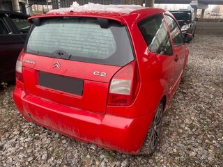 2007 Citroen C2, красный, 142000 рублей, вид 3