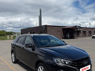 2024 Lada (ВАЗ) Vesta SW I Рестайлинг (NG), чёрный, 1450000 рублей, вид 2