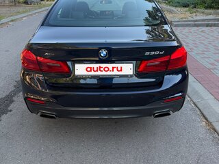 2019 BMW 5 серии 530d xDrive VII (G30/G31/G38), синий, 3700000 рублей, вид 4