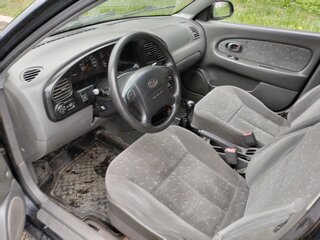 2008 Kia Spectra I Рестайлинг 2, чёрный, 220000 рублей, вид 3
