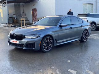 2020 BMW 5 серии 540i VII (G30/G31/G38) Рестайлинг, серебристый, 4900000 рублей, вид 1