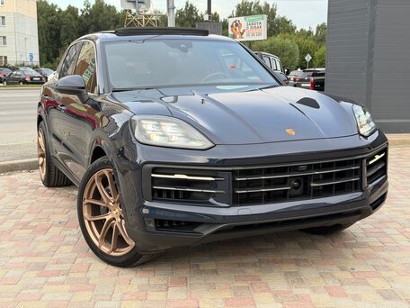 2023 Porsche Cayenne III Рестайлинг, синий, 11300000 рублей, вид 1