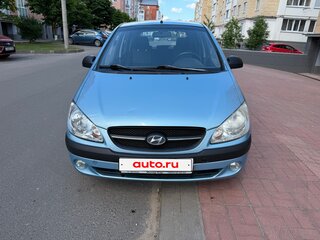 2008 Hyundai Getz I Рестайлинг, голубой, 490000 рублей, вид 2