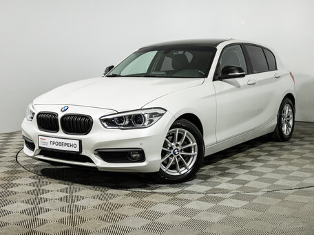 2017 BMW 1 серии 118i II (F20/F21) Рестайлинг, белый, 1749700 рублей, вид 1