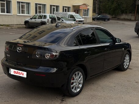 2008 Mazda 3 I (BK) Рестайлинг, чёрный, 620000 рублей, вид 4