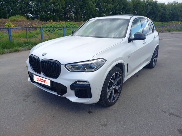 2018 BMW X5 M50d IV (G05/G18), белый, 6100000 рублей - вид 19