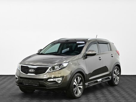 2012 Kia Sportage III, коричневый, 1145000 рублей, вид 3