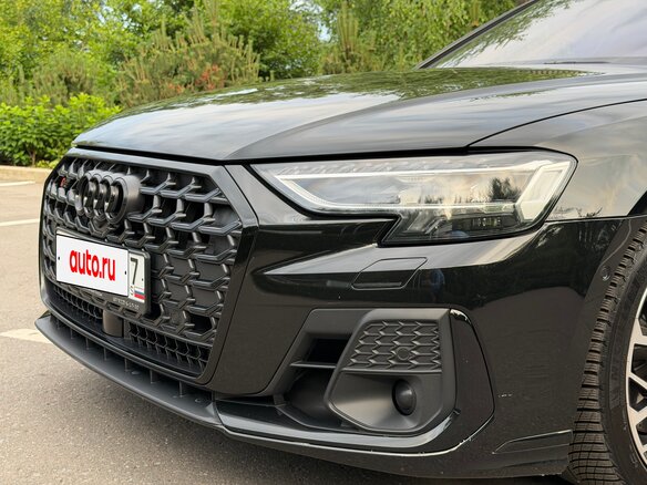 2023 Audi S8 IV (D5) Рестайлинг, чёрный - вид 18