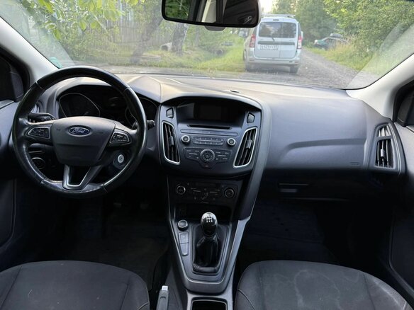 2017 Ford Focus III Рестайлинг, чёрный, 1000000 рублей - вид 7