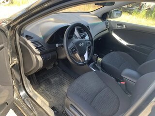 2016 Hyundai Solaris I Рестайлинг, чёрный, 890000 рублей, вид 3