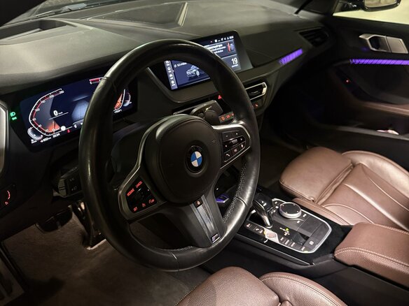 2021 BMW 2 серии Gran Coupe 218d F44, чёрный, 3600000 рублей - вид 7