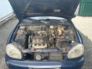 2008 Chevrolet Lanos I, синий, 130000 рублей, вид 3