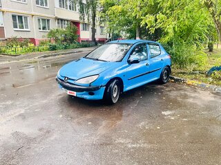 2002 Peugeot 206, синий, 105000 рублей, вид 1
