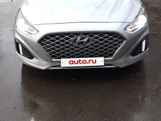 2019 Hyundai Sonata VII (LF) Рестайлинг, серый, 1450000 рублей, вид 2