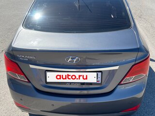 2016 Hyundai Solaris I Рестайлинг, серый, 1100000 рублей, вид 4