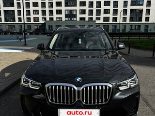 2021 BMW X3 25i xDrive III (G01) Рестайлинг, серый, 5390000 рублей, вид 4