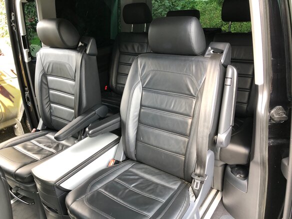2018 Volkswagen Multivan T6, чёрный - вид 10