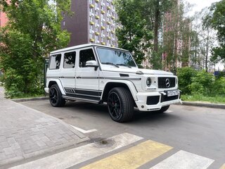 2013 Mercedes-Benz G-Класс AMG 63 AMG I (W463) Рестайлинг 2, белый, 5300000 рублей, вид 2