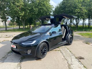 2019 Tesla Model X Long Range I, чёрный, 4500000 рублей, вид 3