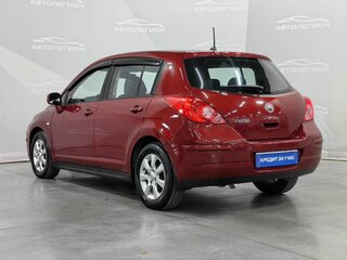 2008 Nissan Tiida I, красный, 580000 рублей, вид 3