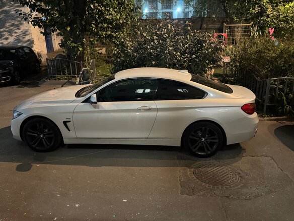 2016 BMW 4 серии 420i xDrive F32/F33/F36, белый, 2500000 рублей - вид 6