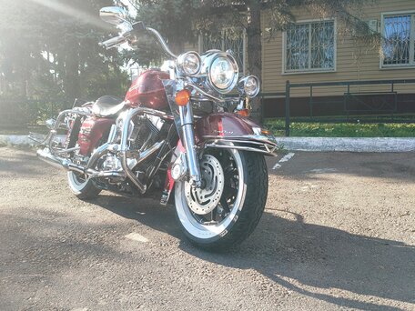 2000 Harley-Davidson Road King, красный, 830000 рублей, вид 1