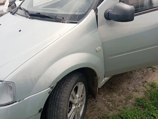 2006 Renault Logan I, серебристый, 260000 рублей, вид 4