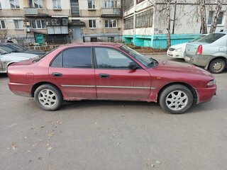 1996 Mitsubishi Galant VII, пурпурный, 100000 рублей, вид 4