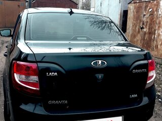 2017 Lada (ВАЗ) Granta I, чёрный, 400000 рублей, вид 5