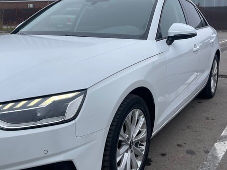 2021 Audi A4 35 TFSI V (B9) Рестайлинг, белый, 3100000 рублей, вид 1