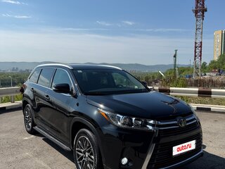 2021 Toyota Highlander III (XU50) Рестайлинг, чёрный, 4900000 рублей, вид 5