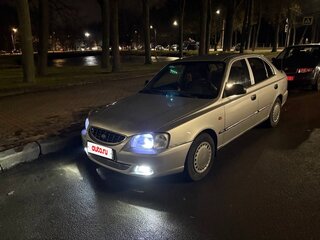 2005 Hyundai Accent ТагАЗ II, серебристый, 255000 рублей, вид 1