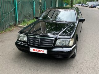 1998 Mercedes-Benz S-Класс 500 Long III (W140) Рестайлинг, чёрный, 1000000 рублей, вид 2