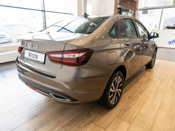 2026 Lada (ВАЗ) Vesta I Рестайлинг (NG), коричневый, 2035000 рублей - вид 8