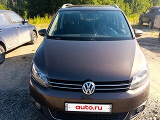2014 Volkswagen Touran I Рестайлинг 2, коричневый, 1200000 рублей, вид 2