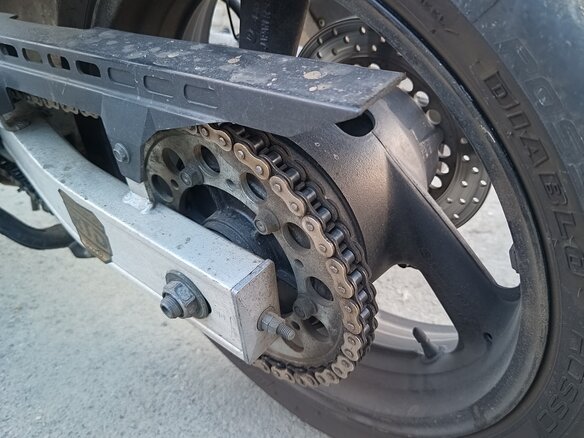 2003 Yamaha FZS600 Fazer, коричневый, 370000 рублей - вид 10