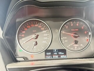 2017 BMW 1 серии 118i II (F20/F21) Рестайлинг 2, синий, 1700000 рублей, вид 3
