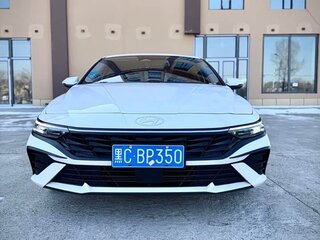 2022 Hyundai Elantra VII (CN7), белый, 1457000 рублей, вид 2