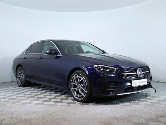 2021 Mercedes-Benz E-Класс 200 V (W213, S213, C238) Рестайлинг, синий, 3180000 рублей - вид 2