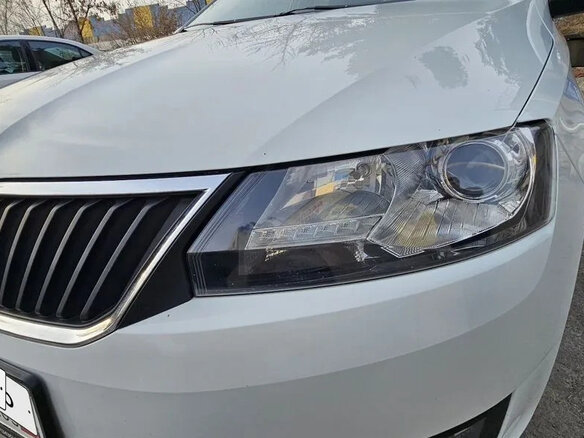 2018 Skoda Rapid I Рестайлинг, белый, 1200000 рублей - вид 6