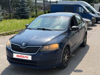 2015 Skoda Rapid I, синий, 385000 рублей, вид 3