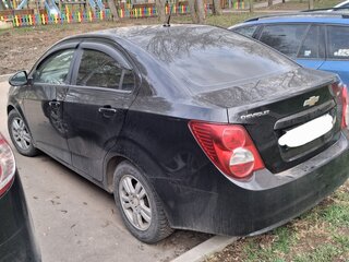2012 Chevrolet Aveo II, чёрный, 600000 рублей, вид 3