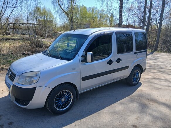 2013 Fiat Doblo I Рестайлинг, серый, 520000 рублей
