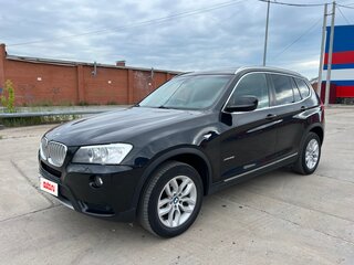 2014 BMW X3 28i xDrive II (F25), чёрный, 1799000 рублей, вид 1