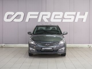2014 Hyundai Solaris I Рестайлинг, серый, 769000 рублей, вид 3