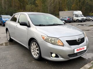 2009 Toyota Corolla X (E140, E150), серебристый, 870000 рублей, вид 3