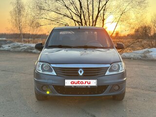 2011 Renault Logan I Рестайлинг, синий, 555555 рублей, вид 3