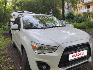 2012 Mitsubishi ASX I, белый, 1200000 рублей, вид 2
